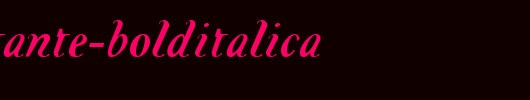 TemaCantante-BoldItalicA.ttf类型，T字母英文