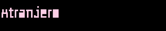 Templo-Extranjero.ttf类型，T字母英文