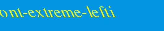 Tempo-Font-Extreme-Lefti.ttf类型，T字母英文