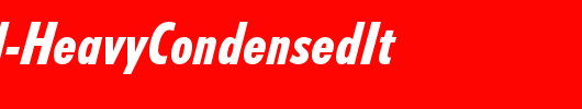 TempoStd-HeavyCondensedIt_英文字体