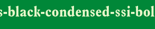 Terminus-Black-Condensed-SSi-Bold-Condensed.ttf类型，T字母英文