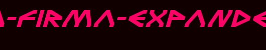 Terra-Firma-Expanded-Italic.ttf类型，T字母英文