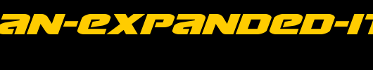Terran-Expanded-Italic.ttf类型，T字母英文