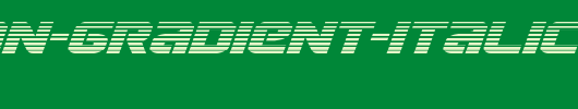 Terran-Gradient-Italic.ttf类型，T字母英文