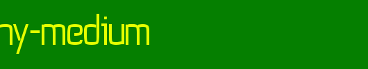Tevegraphy-Medium.ttf类型，T字母英文