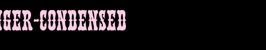 Texas-Ranger-Condensed.ttf类型，T字母英文