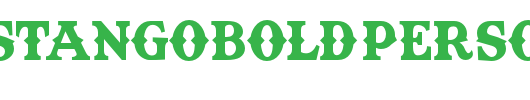 TexasTangoBOLDPERSONALUSE.otf类型，T字母英文