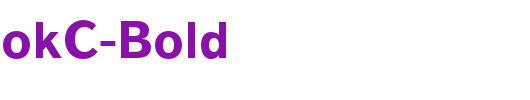TextBookC-Bold_英文字体