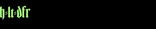 TexturGotisch-LT-DFR.ttf类型，T字母英文
