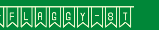 The-Flaggy-St.ttf类型，T字母英文