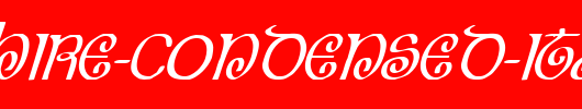 The-Shire-Condensed-Italic.ttf类型，T字母英文