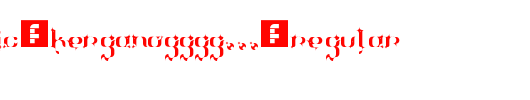The-Terriffic-Kerganogggg...-Regular.ttf类型，T字母英文