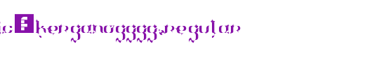 The-Terriffic-Kerganogggg.Regular.ttf类型，T字母英文