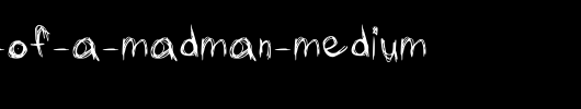 The-Typing-of-a-Madman-Medium.ttf类型，T字母英文