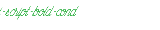 The-Wahhabi-Script-Bold-Cond.ttf类型，T字母英文