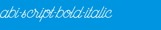 The-Wahhabi-Script-Bold-Italic.ttf类型，T字母英文