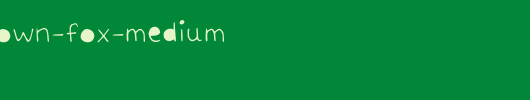 The-quick-brown-fox-Medium.ttf类型，T字母英文