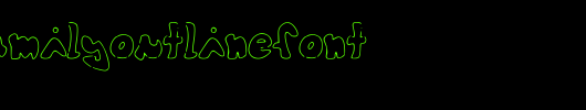 TheShyFamilyoutlinefont.ttf类型，T字母英文