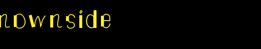 TheUnknownSide.ttf类型，T字母英文