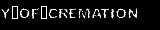 Theory-of-Cremation.ttf类型，T字母英文