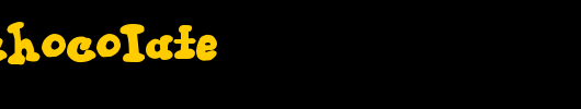 Thick-Chocolate.ttf类型，T字母英文