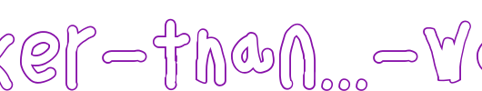 Thicker-Than...-Water.otf类型，T字母英文