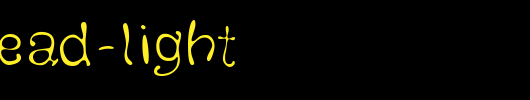 Thickhead-Light.ttf类型，T字母英文