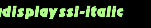 ThimbaDisplaySSi-Italic.ttf类型，T字母英文