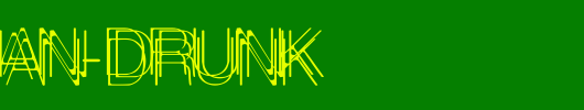 ThinMan-Drunk.ttf类型，T字母英文