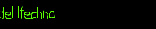 Third-Grade-Techno.ttf类型，T字母英文