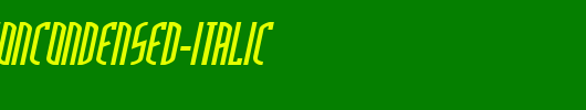 ThirdGenerationCondensed-Italic.ttf类型，T字母英文