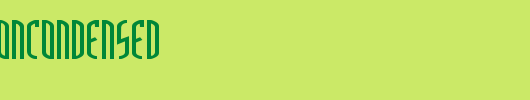 ThirdGenerationCondensed.ttf类型，T字母英文