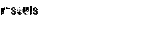 Thirsty-for-Souls.ttf类型，T字母英文