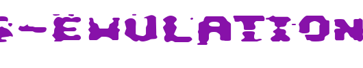 This-Emulation.ttf类型，T字母英文