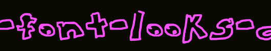 This-Font-Looks-Awesome.ttf类型，T字母英文