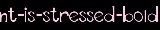 This-Font-is-Stressed-Bold.ttf类型，T字母英文