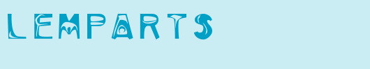 ThistlemParts.ttf类型，T字母英文