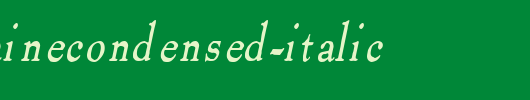 ThomasPaineCondensed-Italic.ttf类型，T字母英文
