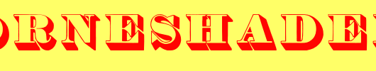 ThorneShaded.otf类型，T字母英文