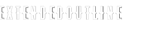 ThornsExtendedOutline.ttf类型，T字母英文