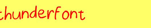 Thors-Thunderfont.ttf类型，T字母英文