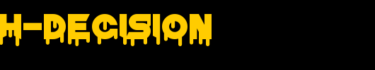 Thrash-Decision.otf类型，T字母英文