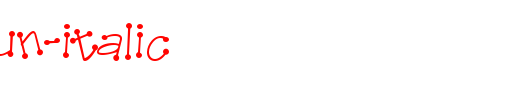 ThreadFun-Italic.ttf类型，T字母英文