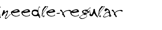Threadneedle-Regular.ttf类型，T字母英文