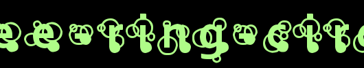 Three-Ring-Circus.ttf类型，T字母英文