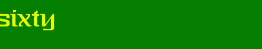 Three-Sixty.ttf类型，T字母英文