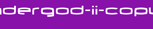 Thundergod-II-copy-2-.ttf类型，T字母英文