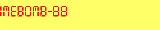 Ticking-Timebomb-BB.ttf类型，T字母英文