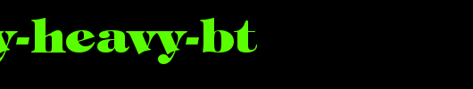 Tiffany-Heavy-BT.ttf类型，T字母英文