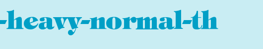 Tiffany-Heavy-Normal-Th.ttf类型，T字母英文